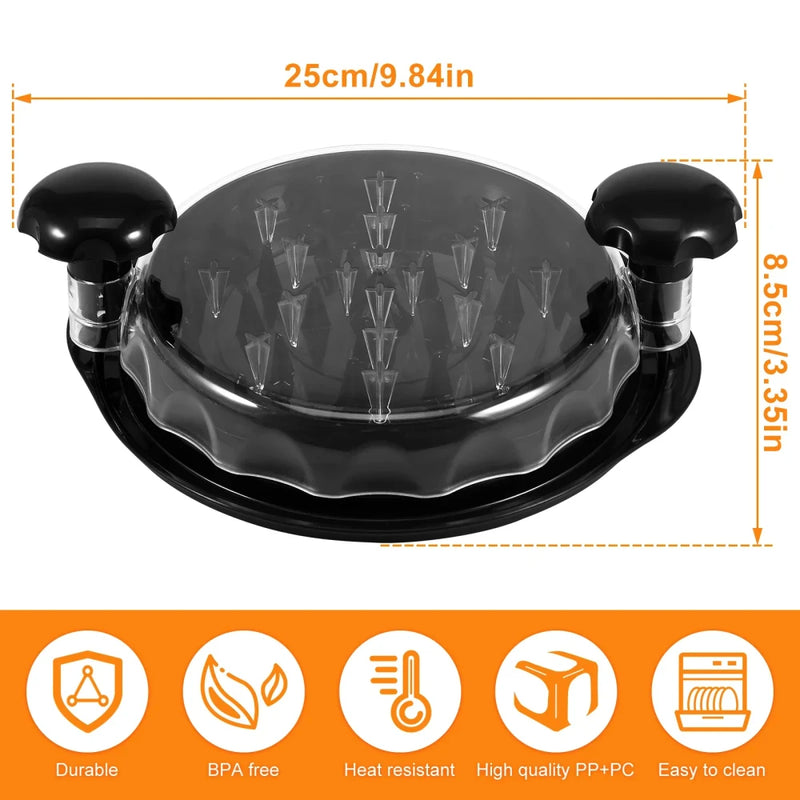 Clear Lid Chicken Shredder