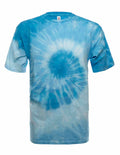 Sky Multi Spiral Tie ﻿Dye