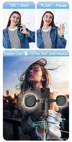 Facial Tracking Rotation Gimbal Selfie Stick