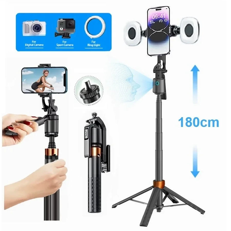 Facial Tracking Rotation Gimbal Selfie Stick